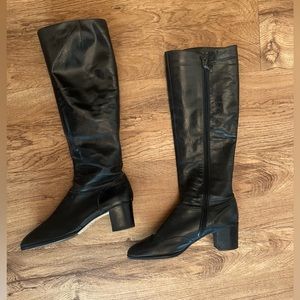 Salvatore Ferragamo Leather Boots